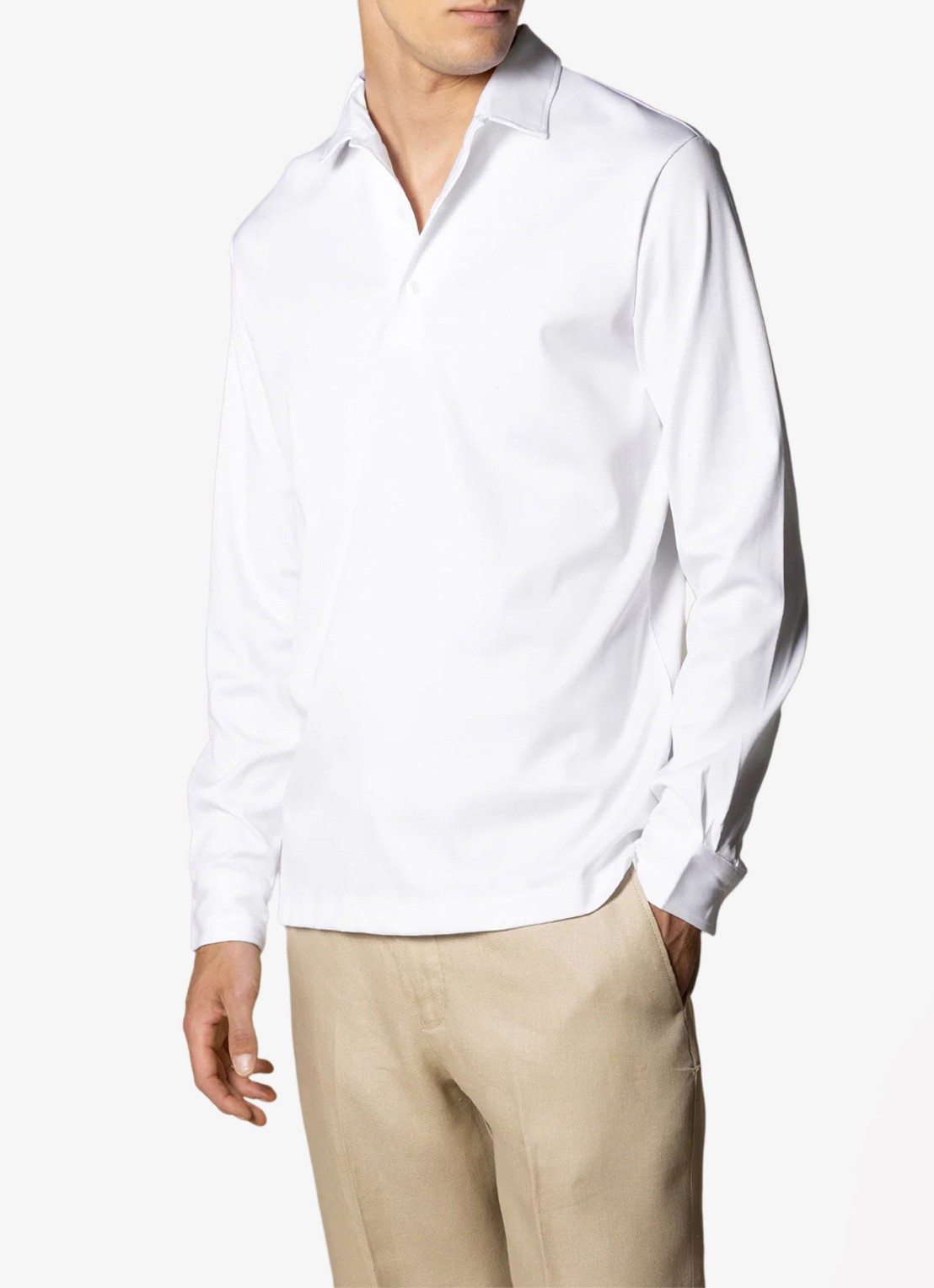 Aurélien Regular fit polo - detail white-110