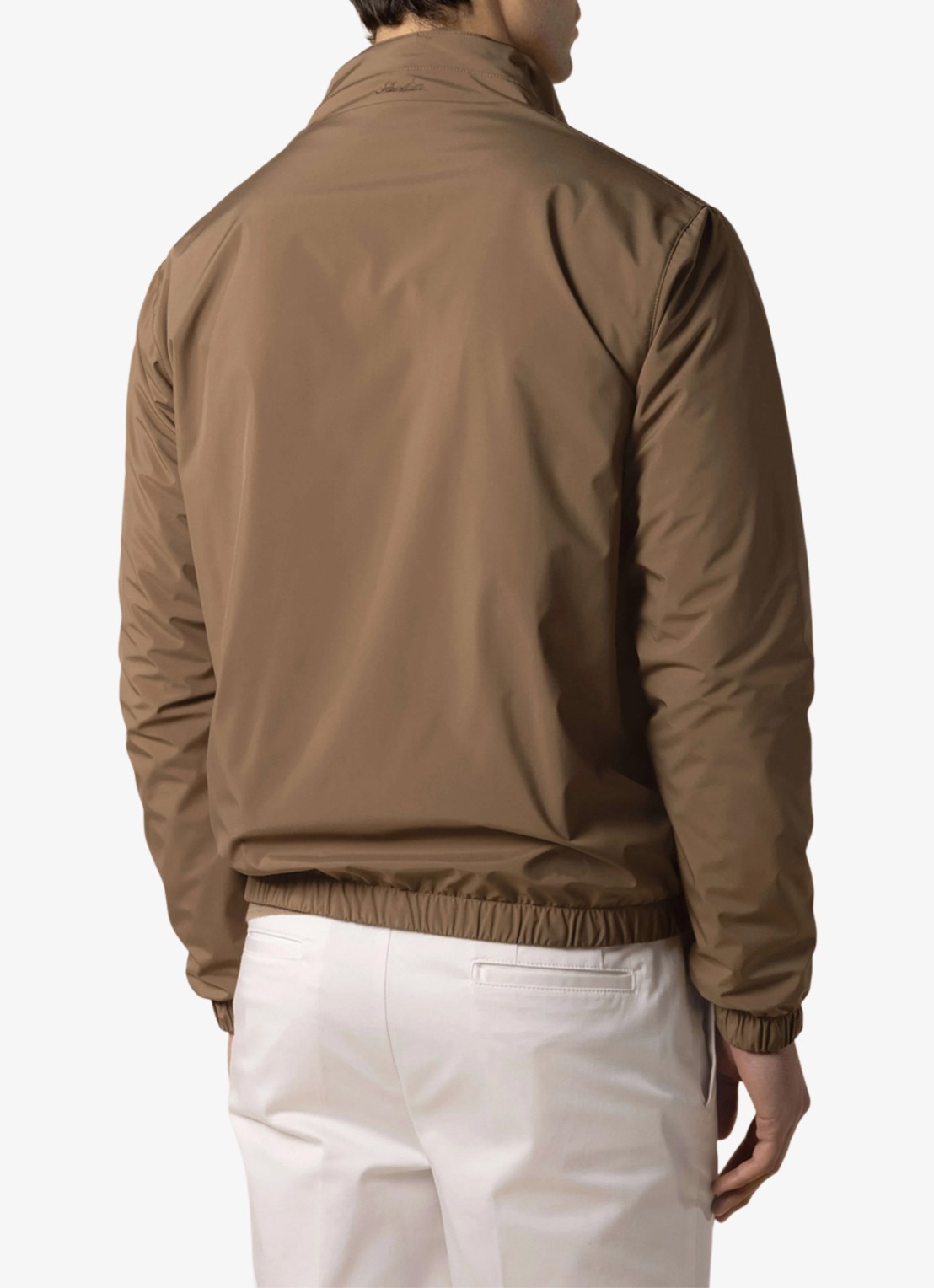 Aurélien Reversible jack met steekzakken - achterkant 4 caramel-261