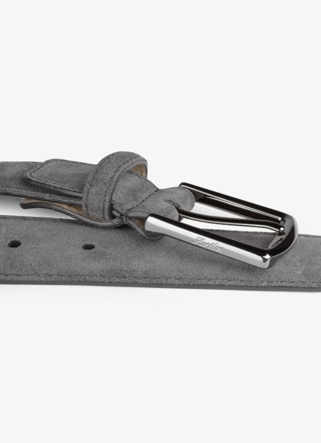 Aurélien Riem van suède - detail ash grey-30 / grijs