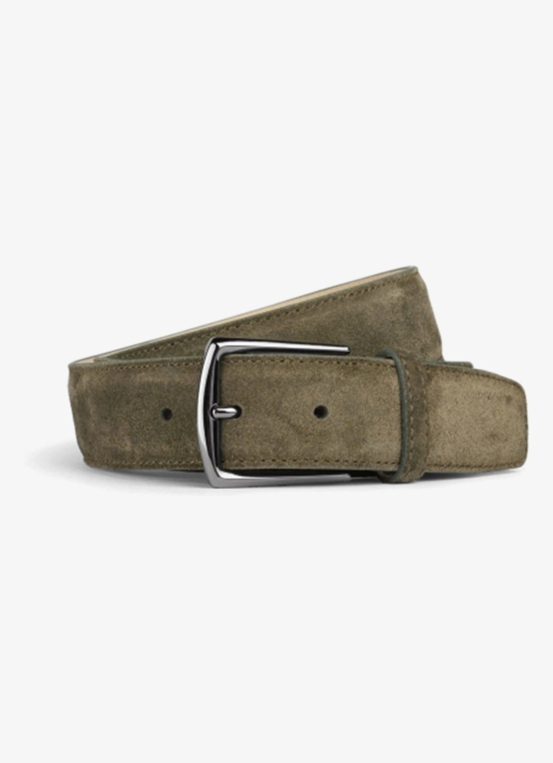 Aurélien Riem van suède - voorkant 2 olive-300 / groen