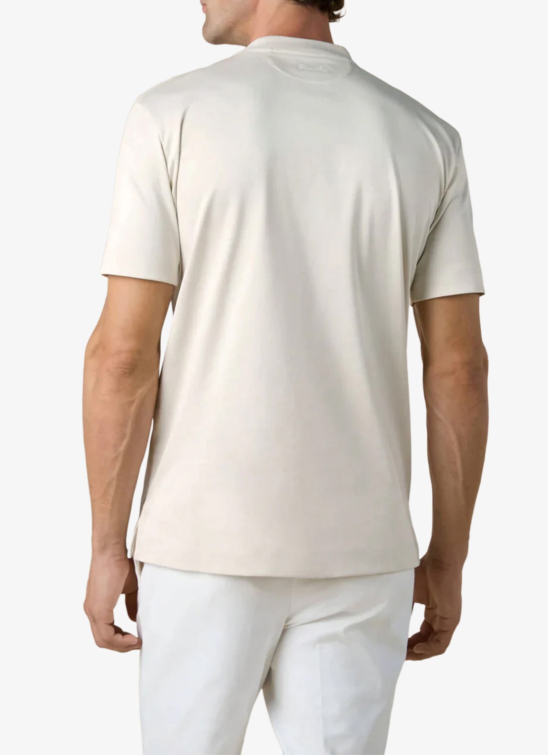 Aurélien T-shirt met ronde hals - achterkant 4 chocolate-201 / bruin