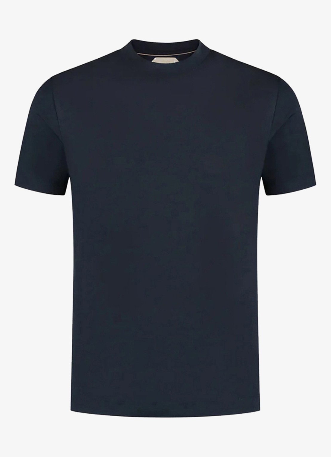 Aurélien T-shirt met ronde hals - voorkant 2 navy-410