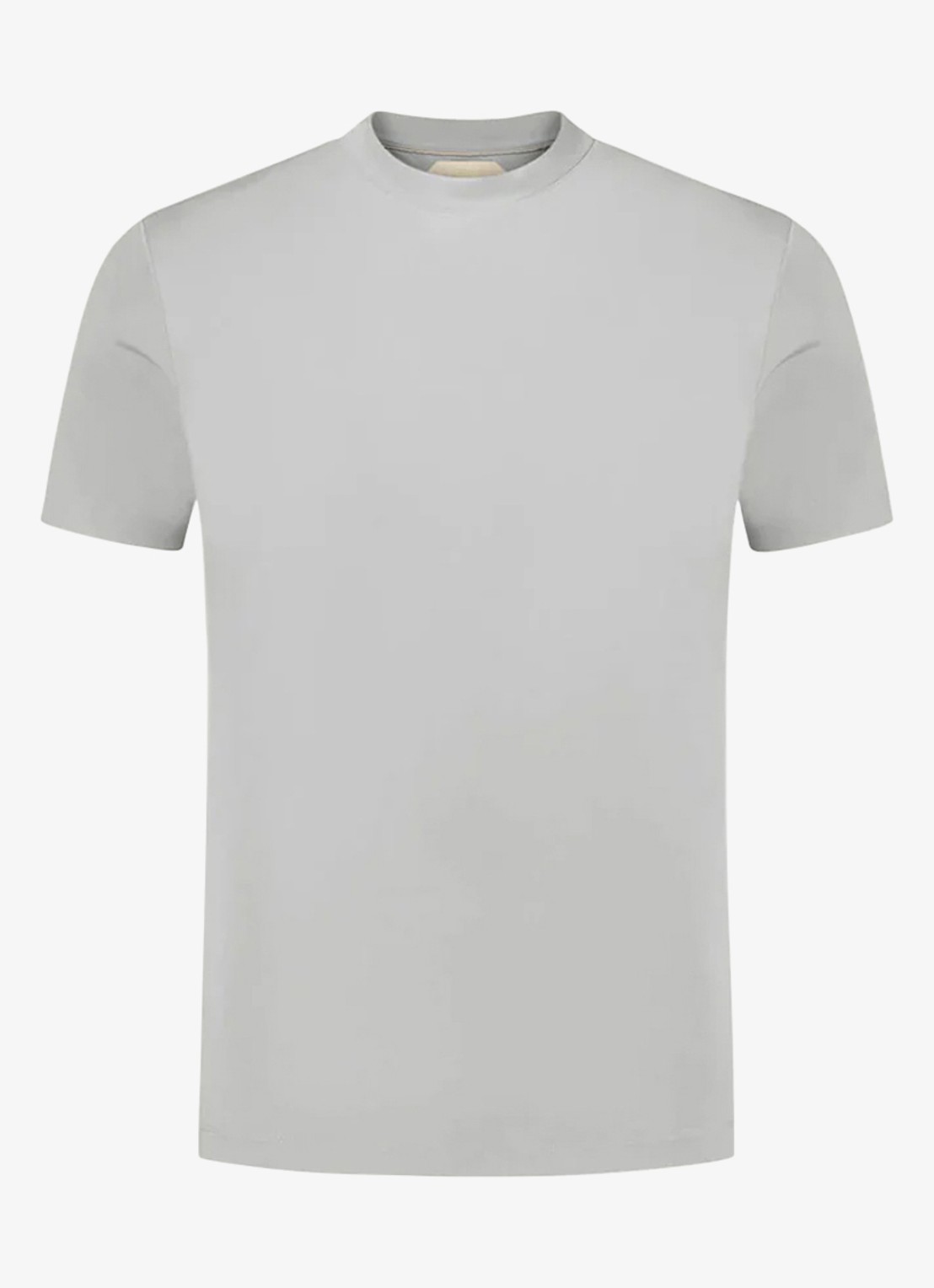 Aurélien T-shirt met ronde hals - voorkant 2 light grey-50