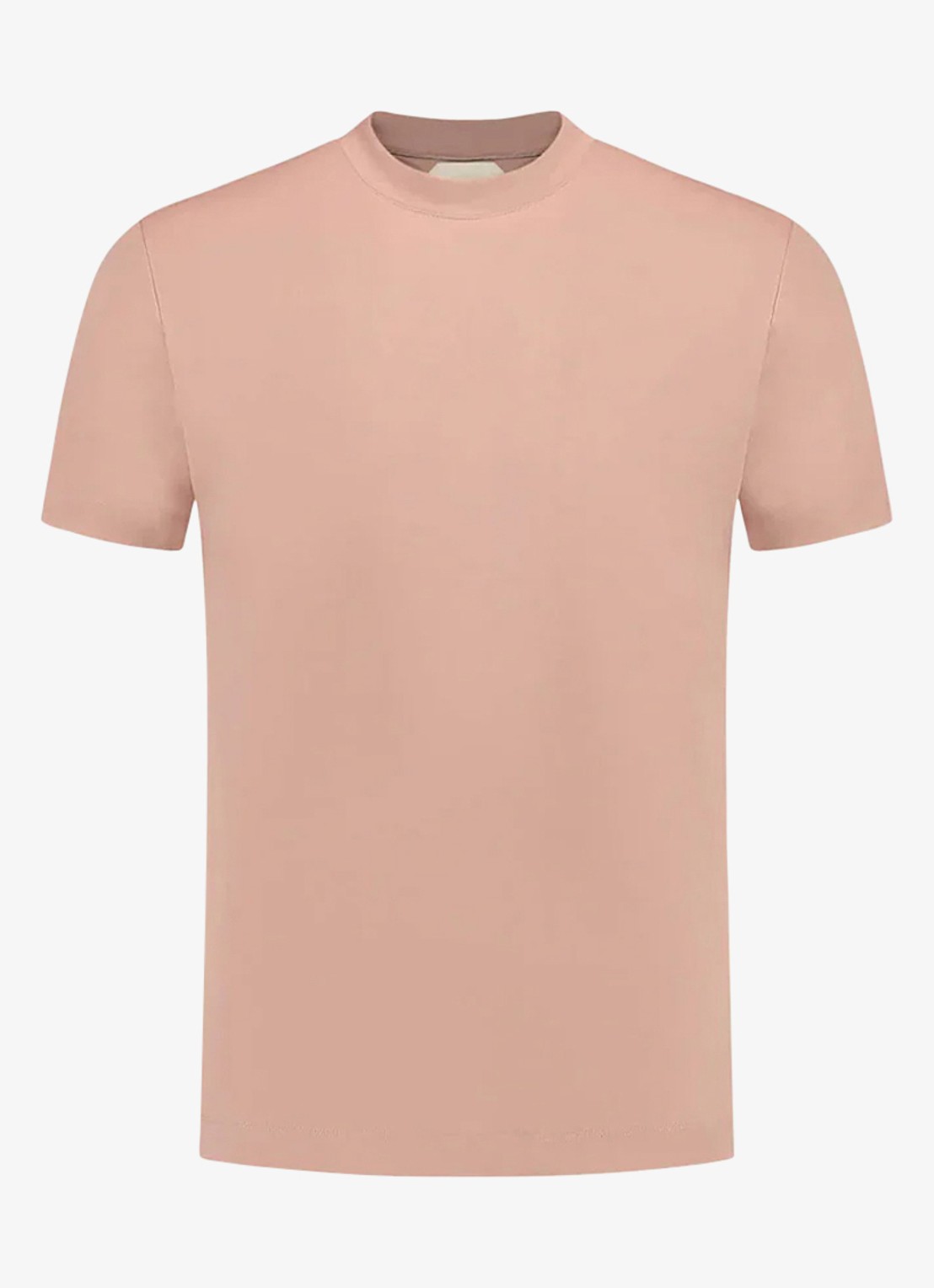 Aurélien T-shirt met ronde hals - voorkant 2 chocolate-201 / bruin