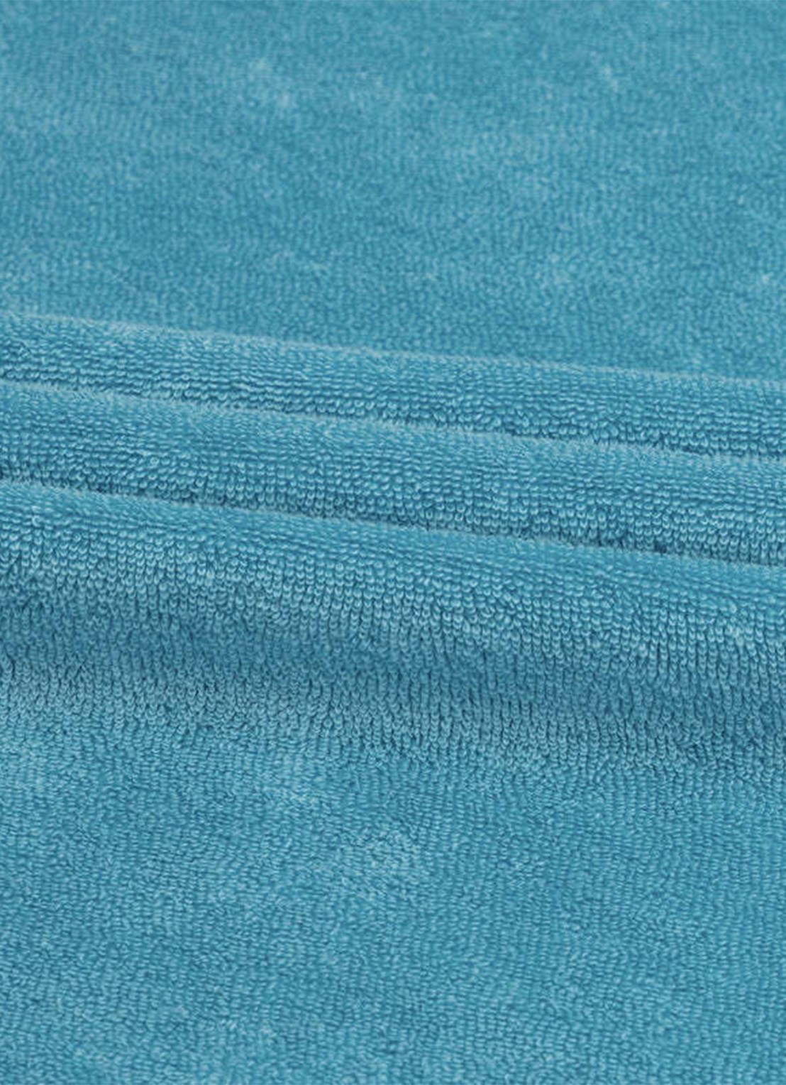 Aurélien Terry regular fit polo van badstof - detail 5 ocean blue-448