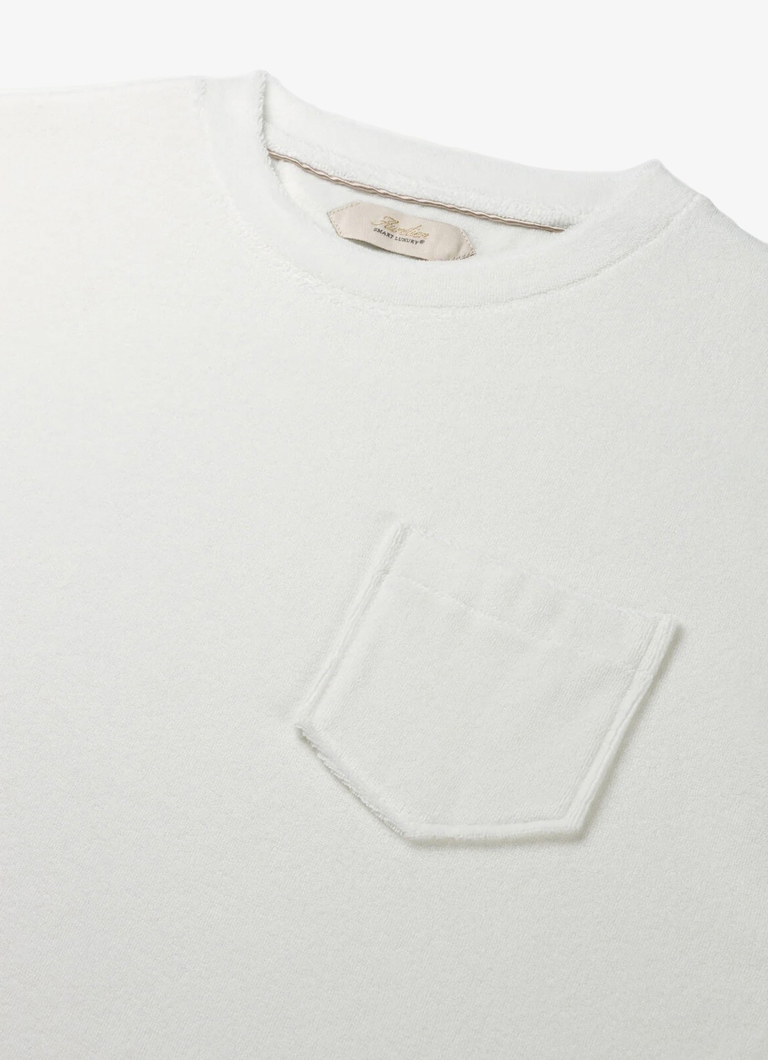 Aurélien Terry Towelling T-Shirt - detail 3 white-110