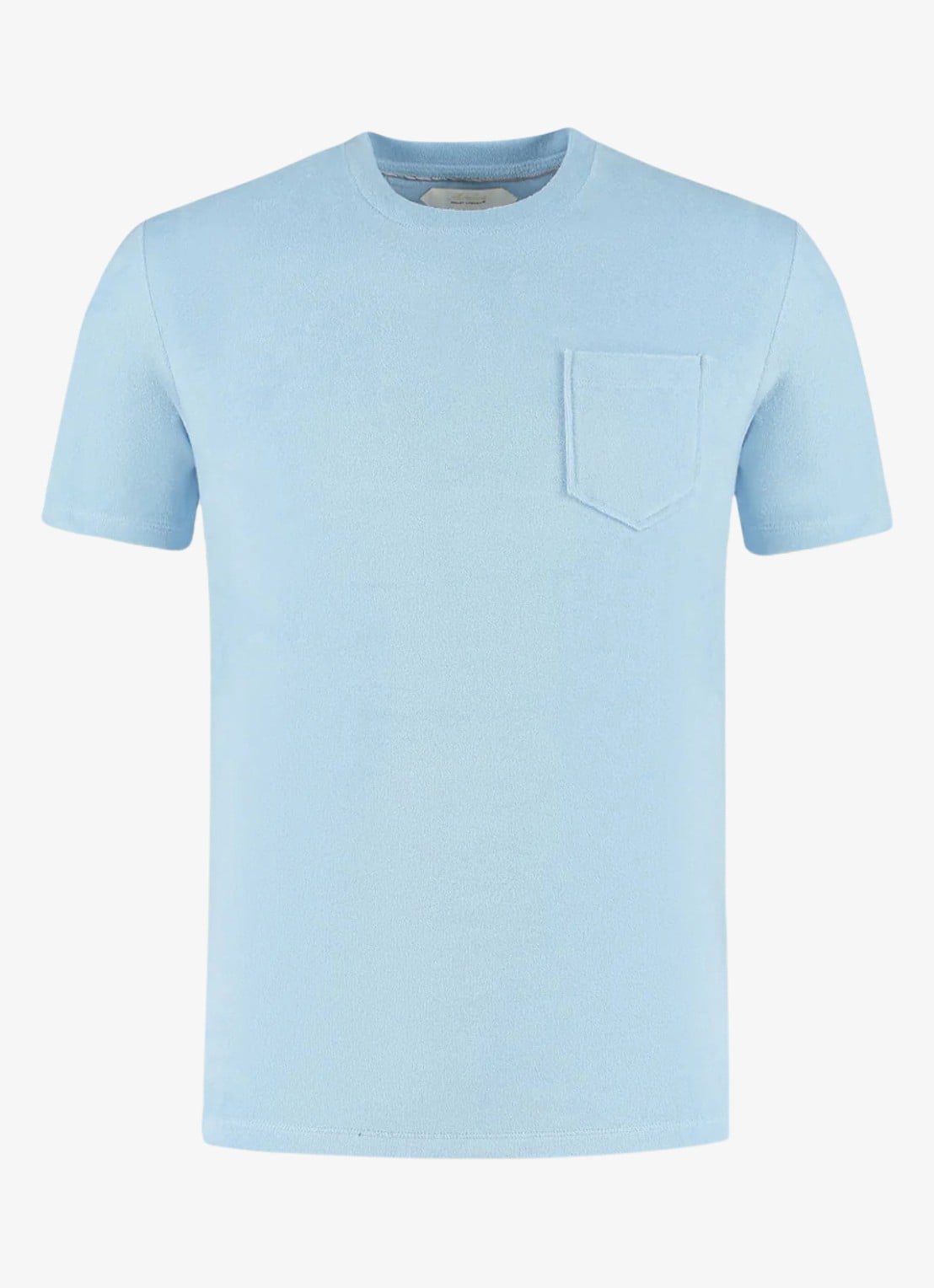 Aurélien Terry Towelling T-Shirt - voorkant 4 light beige-271 / beige