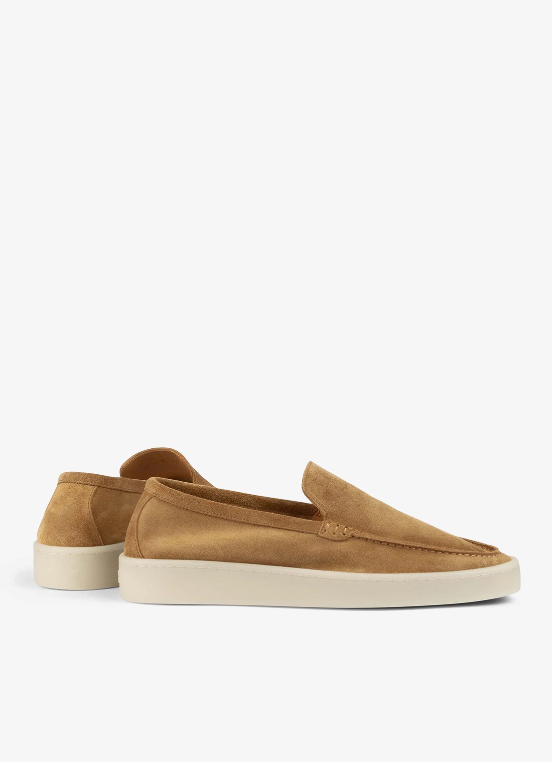 Aurélien Urban loafer van suède - achterkant beige-260 / beige