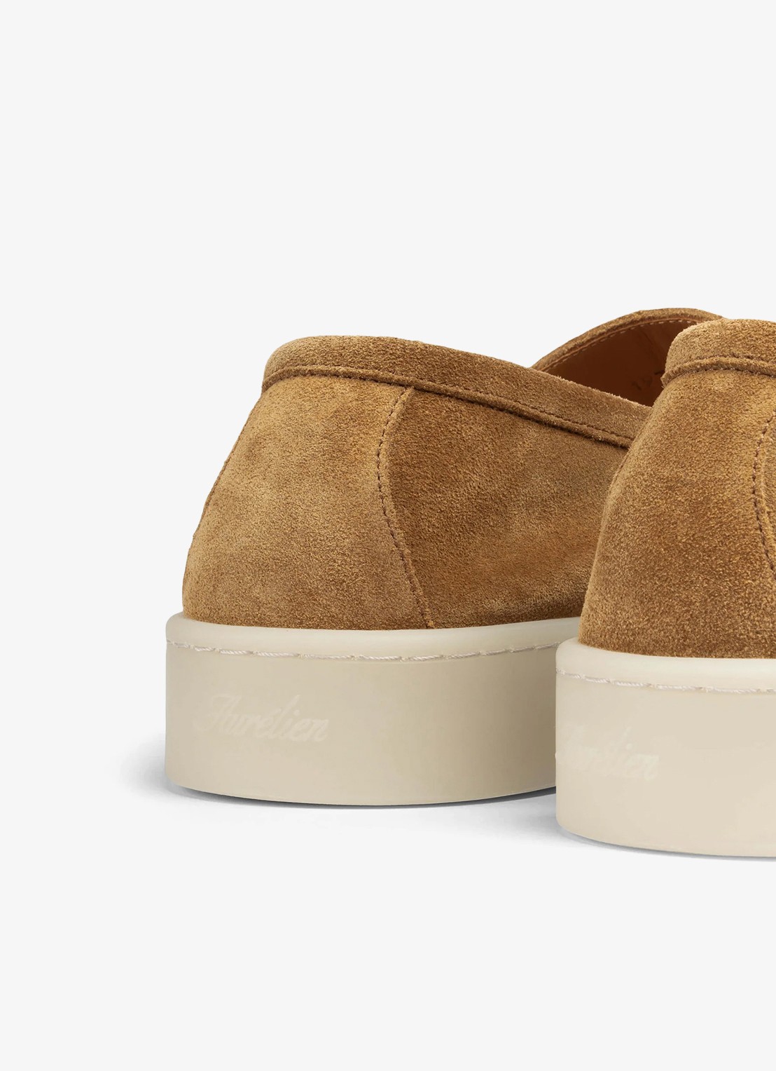 Aurélien Urban loafer van suède - detail 2 beige-260 / beige
