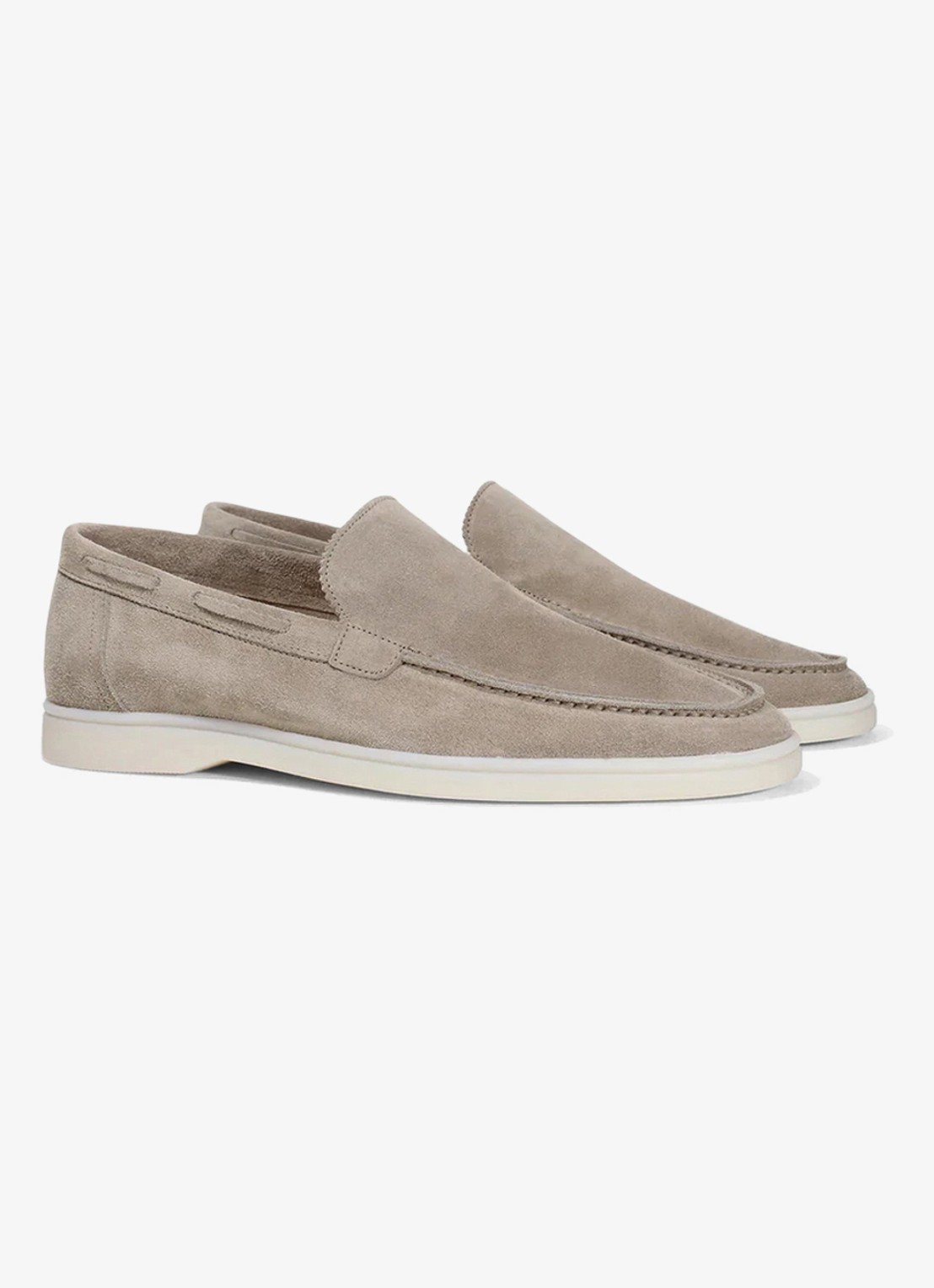 Aurélien Yacht loafer van suède - detail light grey-50