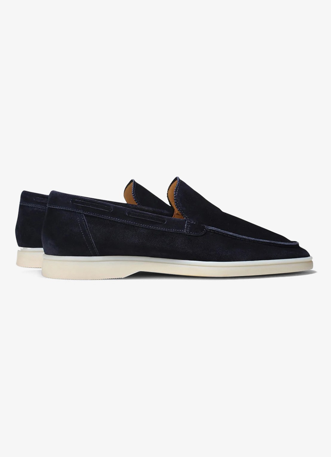 Aurélien Yacht loafer van suède - detail 5 navy-410