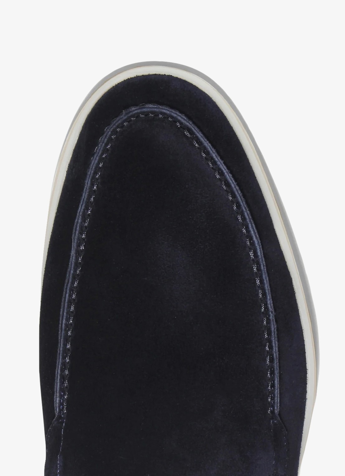 Aurélien Yacht loafer van suède - detail 6 navy-410 / blauw