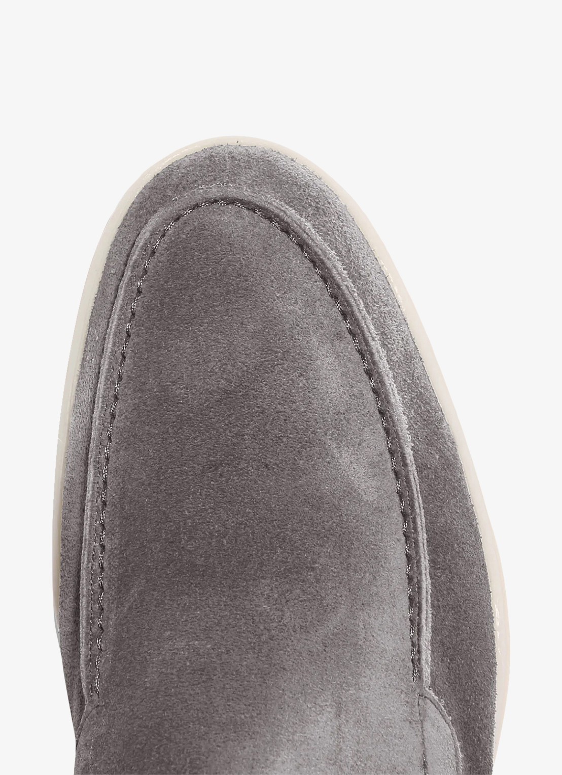 Aurélien Yacht loafer van suède - detail 3 grey-60 / grijs