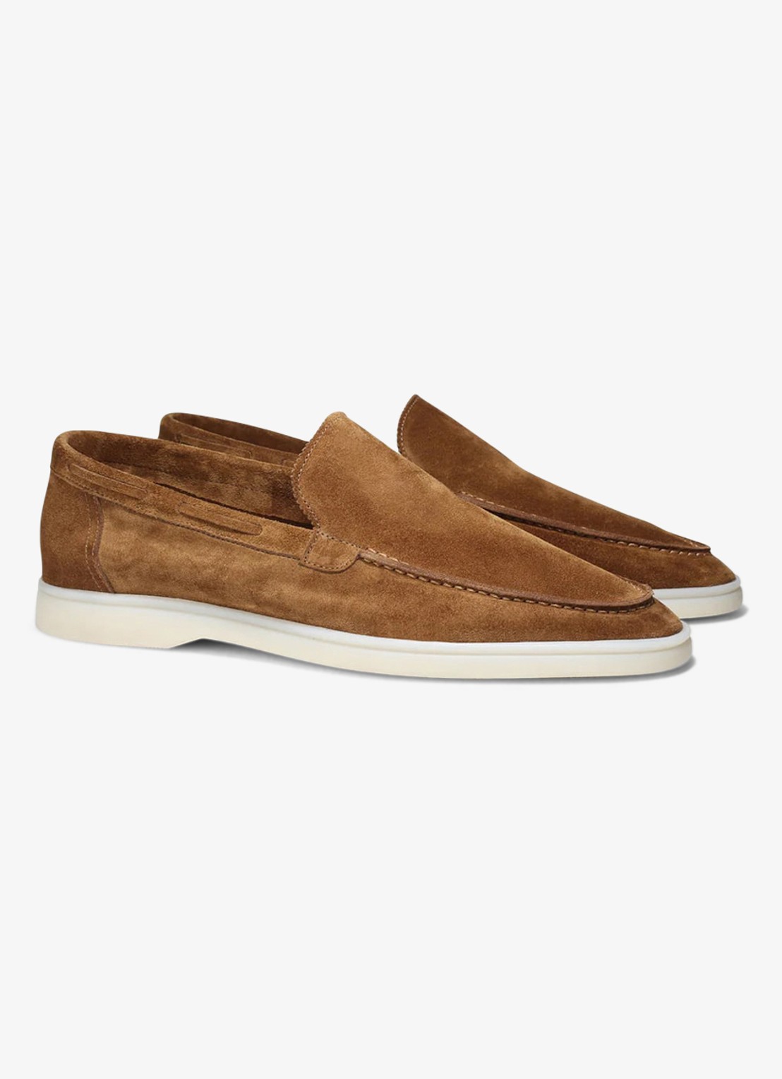 Aurélien Yacht loafer van suède - detail 2 caramel-261
