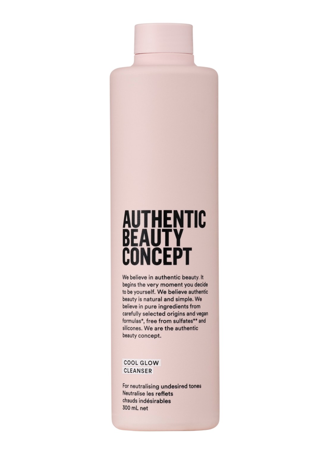 Authentic Beauty Concept  Cool Glow Cleanser - zilvershampoo - voorkant 3 undefined