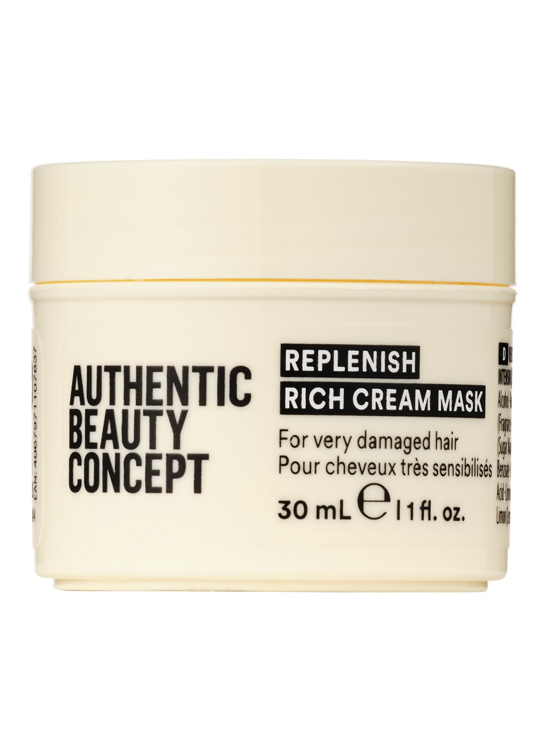 Authentic Beauty Concept Replenish Rich Cream Mask - haarmasker - voorkant undefined