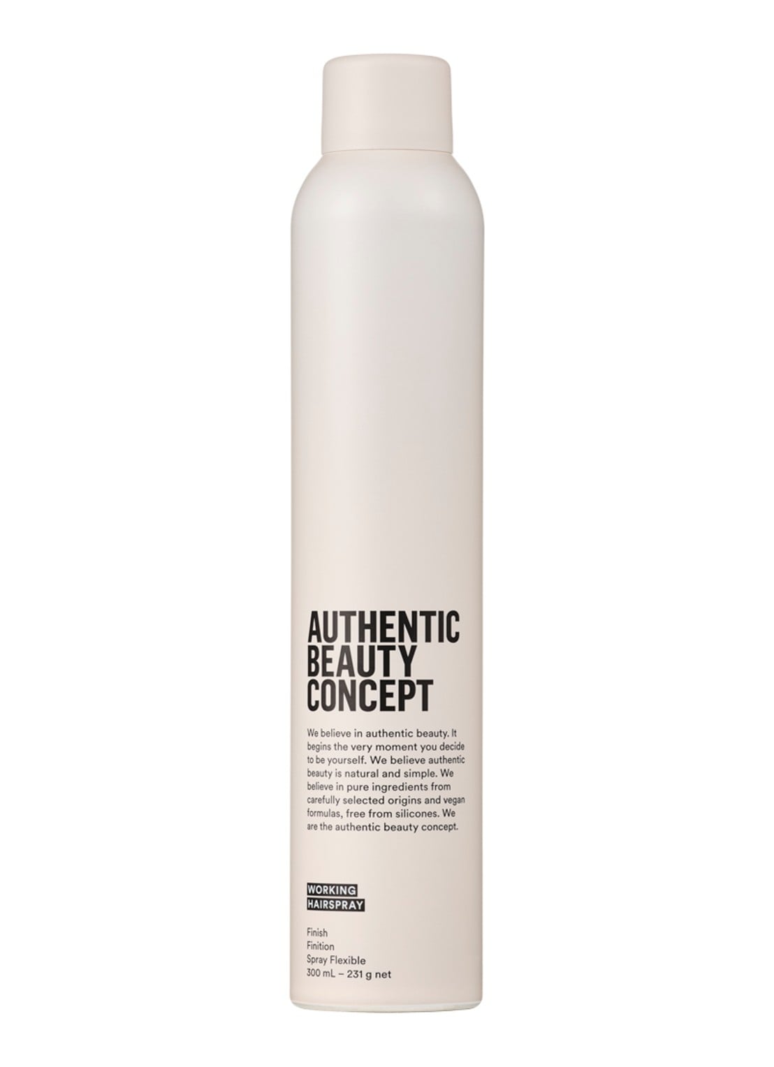 Authentic Beauty Concept Working Hairspray - haarspray - voorkant 2 undefined