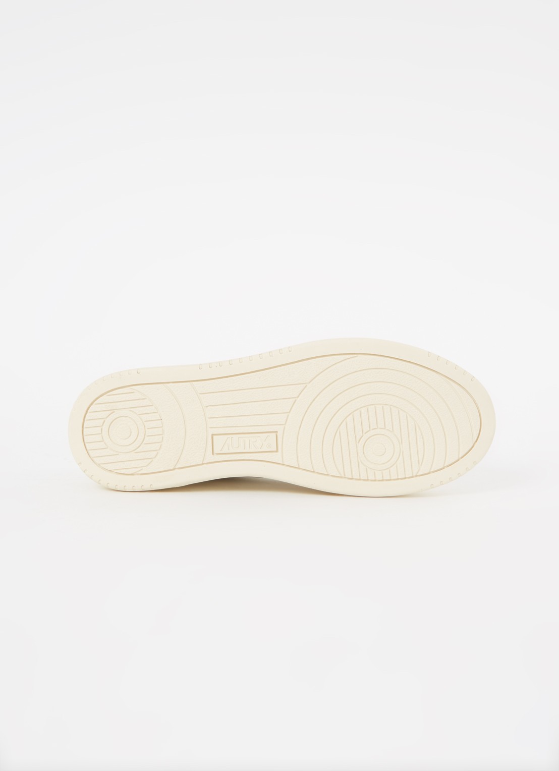 Autry Medalist Low Canvas sneaker van leer - detail 4 gebroken wit