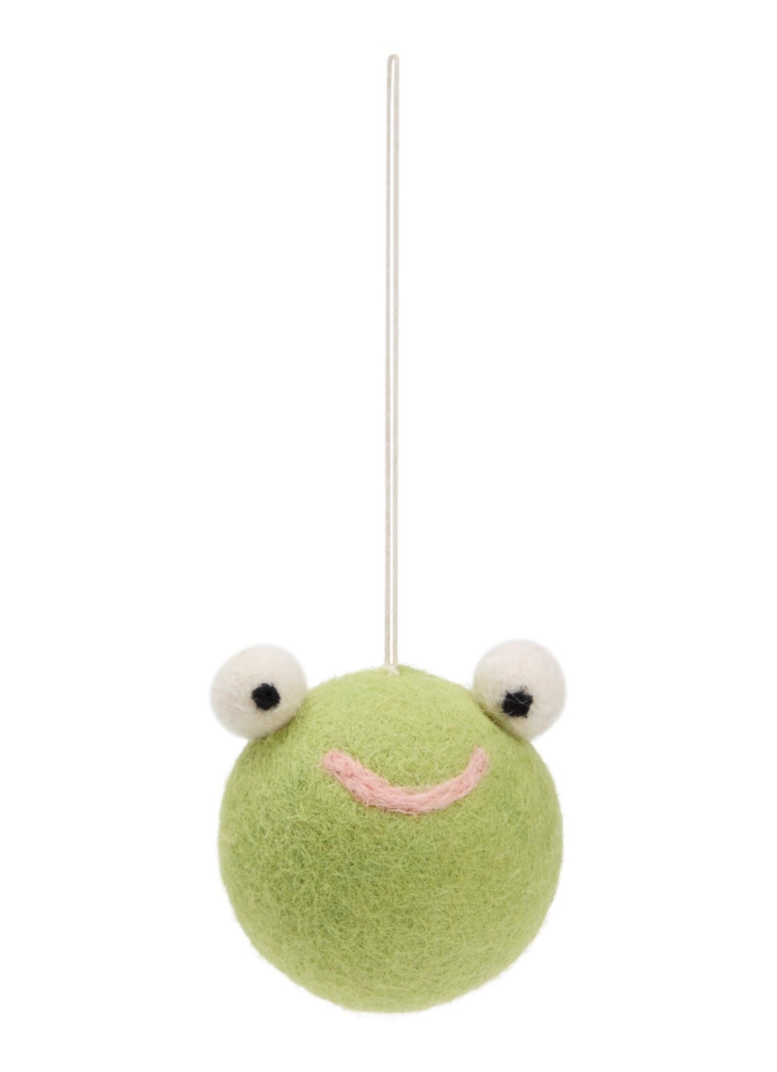 Aveva Kikker kersthanger 5 cm - voorkant 2 groen