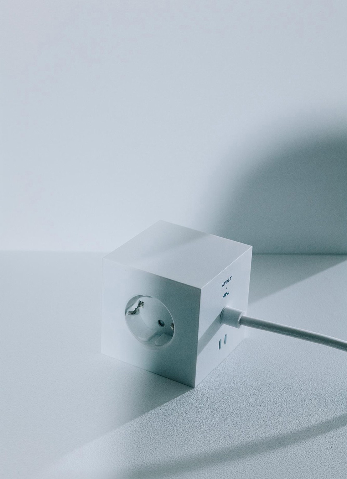 Avolt Square 1 Dual USB-C stekkerdoos 30W - 1,8 meter - detail wit