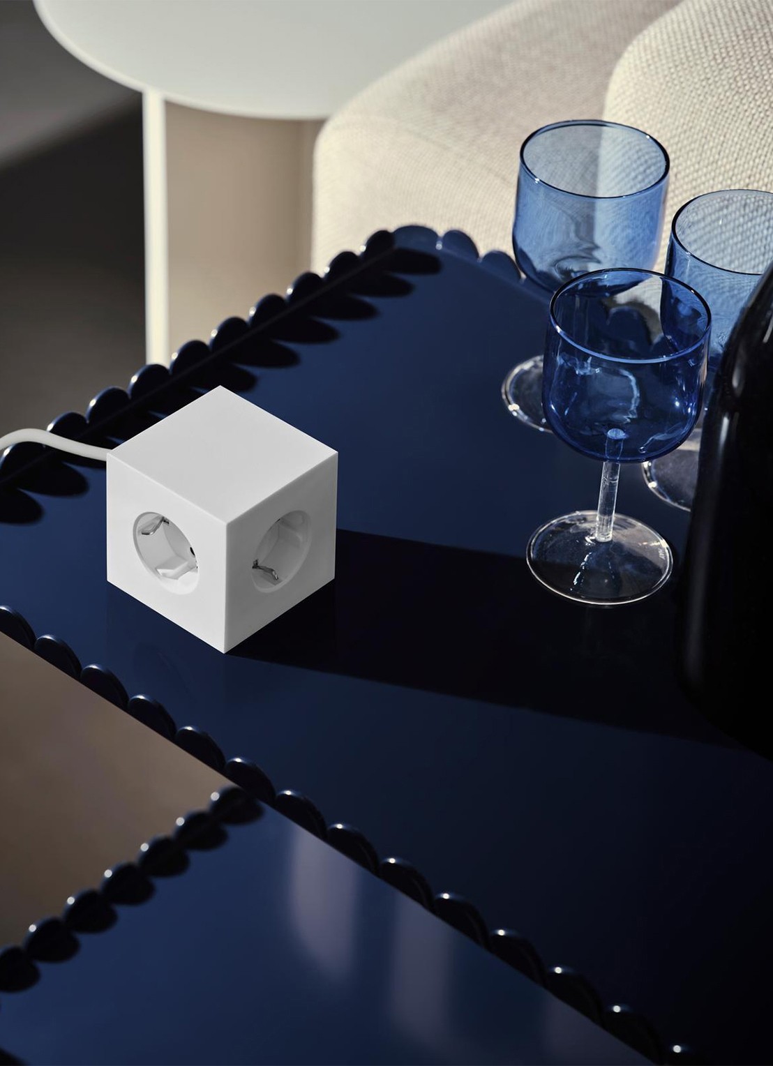 Avolt Square 1 Dual USB-C stekkerdoos 30W - 1,8 meter - detail 4 wit