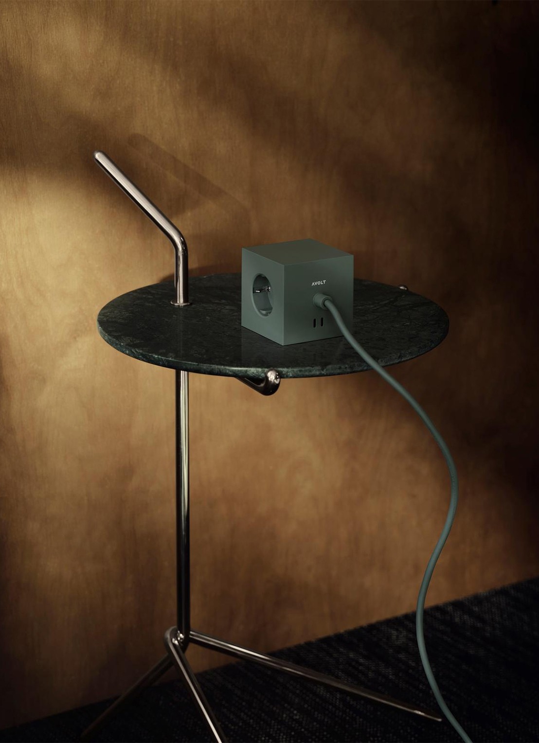 Avolt Square 1 Dual USB-C stekkerdoos 30W - 1,8 meter - detail 3 groen
