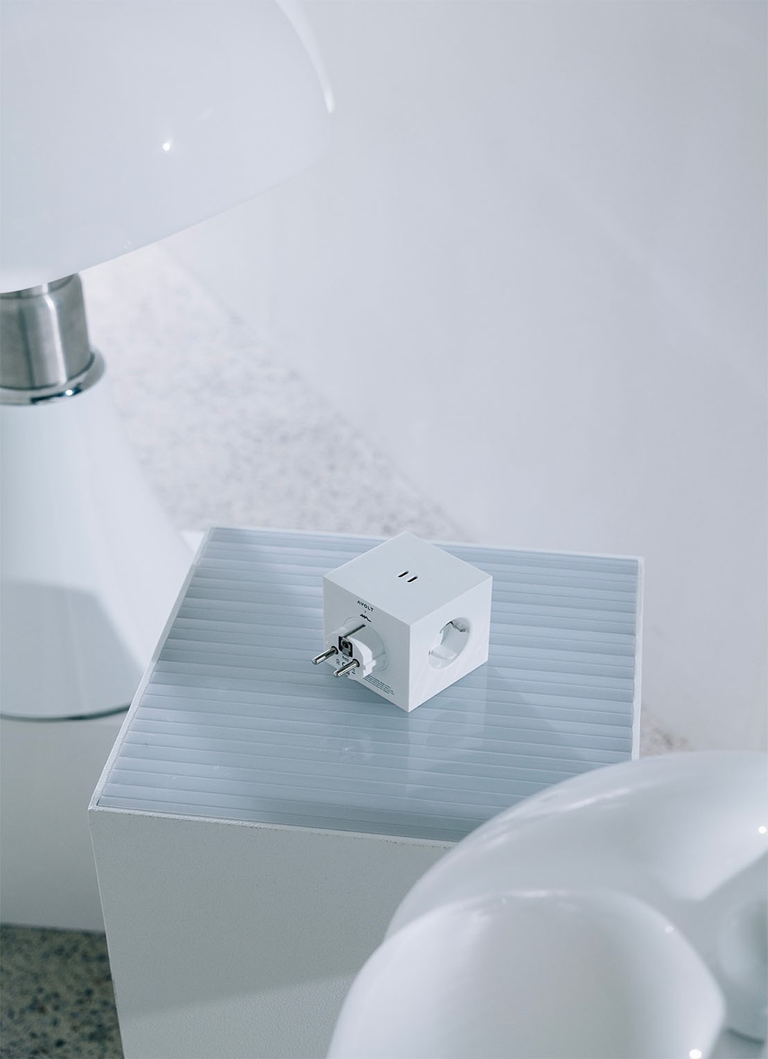 Avolt Square 2 Dual USB-C stekkerdoos 30W - detail 3 wit