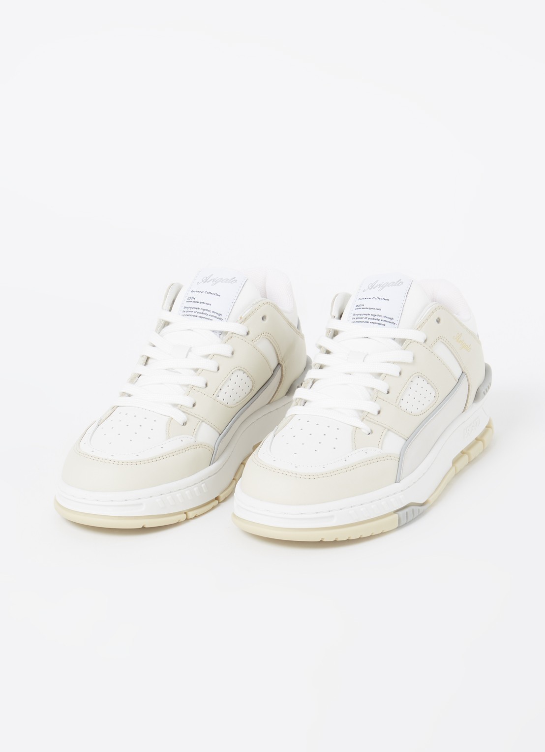 Axel Arigato Area Lo sneaker van leer  - detail 2 wit
