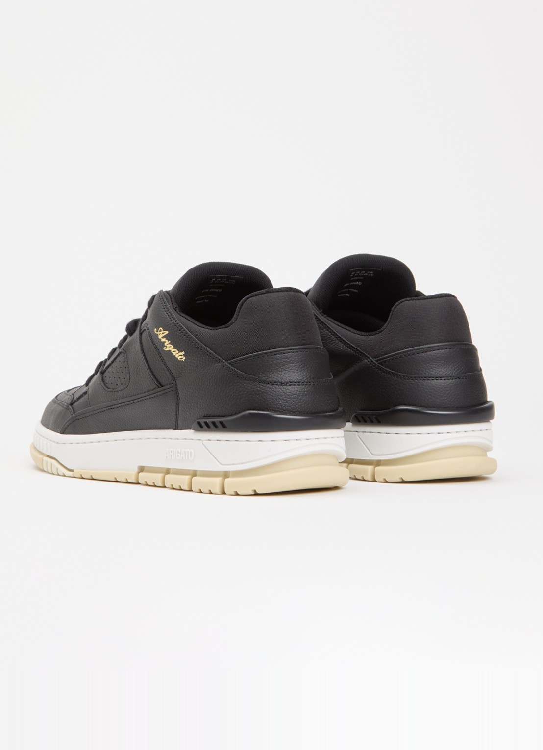 Axel Arigato Area Lo sneaker van leer - achterkant zwart