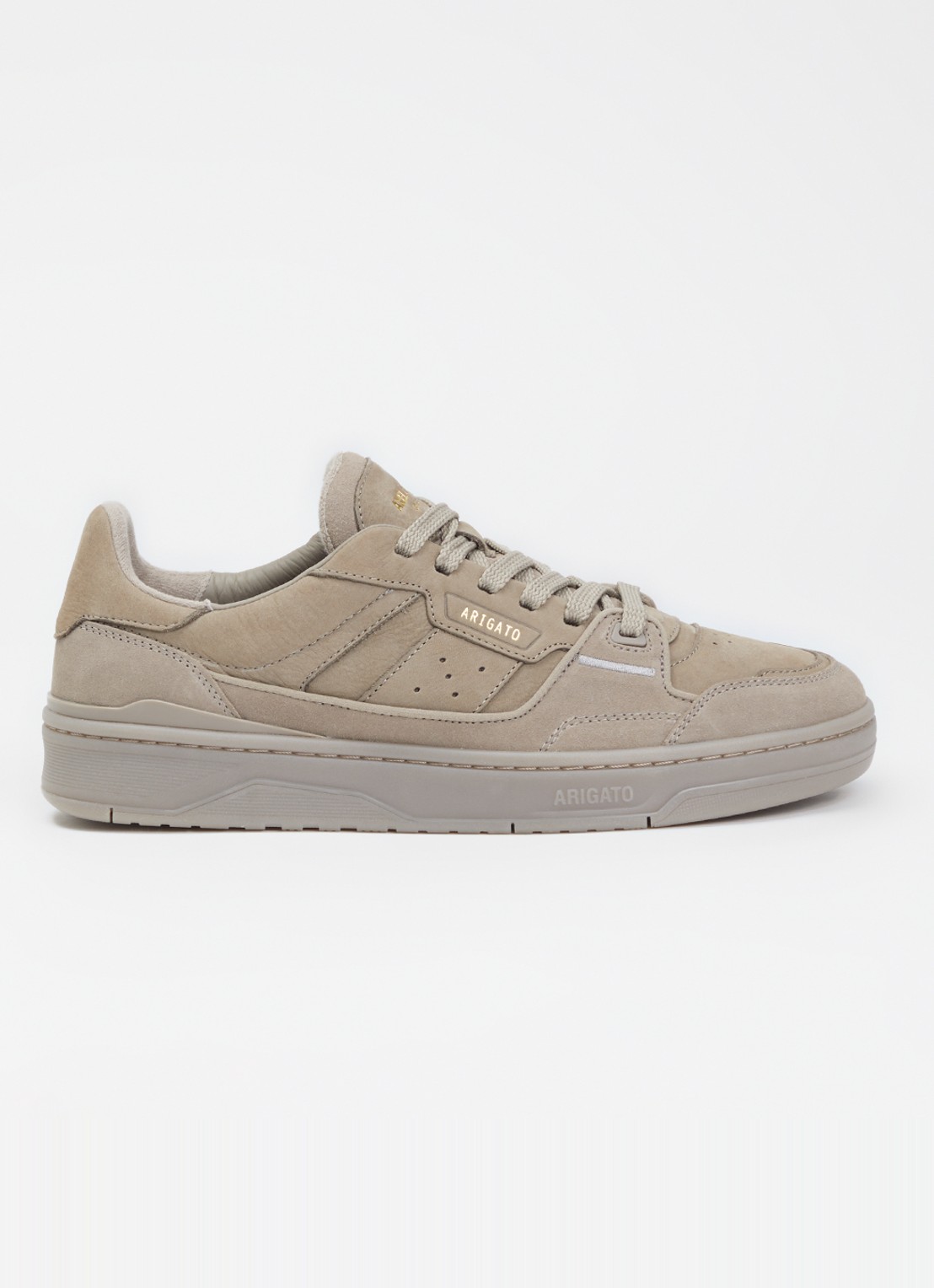 Axel Arigato Clay sneaker van leer - voorkant 4 beige