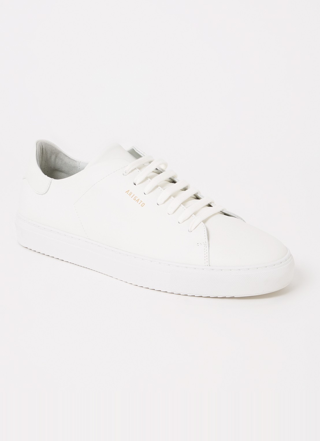 Axel Arigato Clean 90 sneaker van leer - voorkant 3 wit