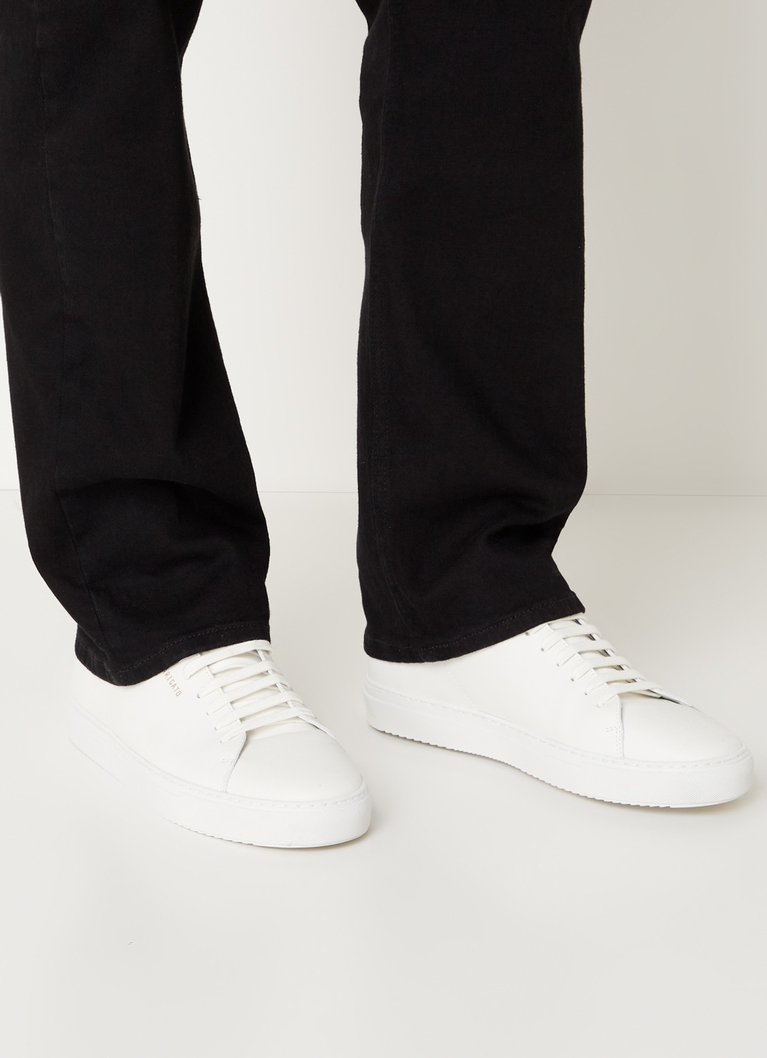 Axel Arigato Clean 90 sneaker van leer - voorkant 4 wit