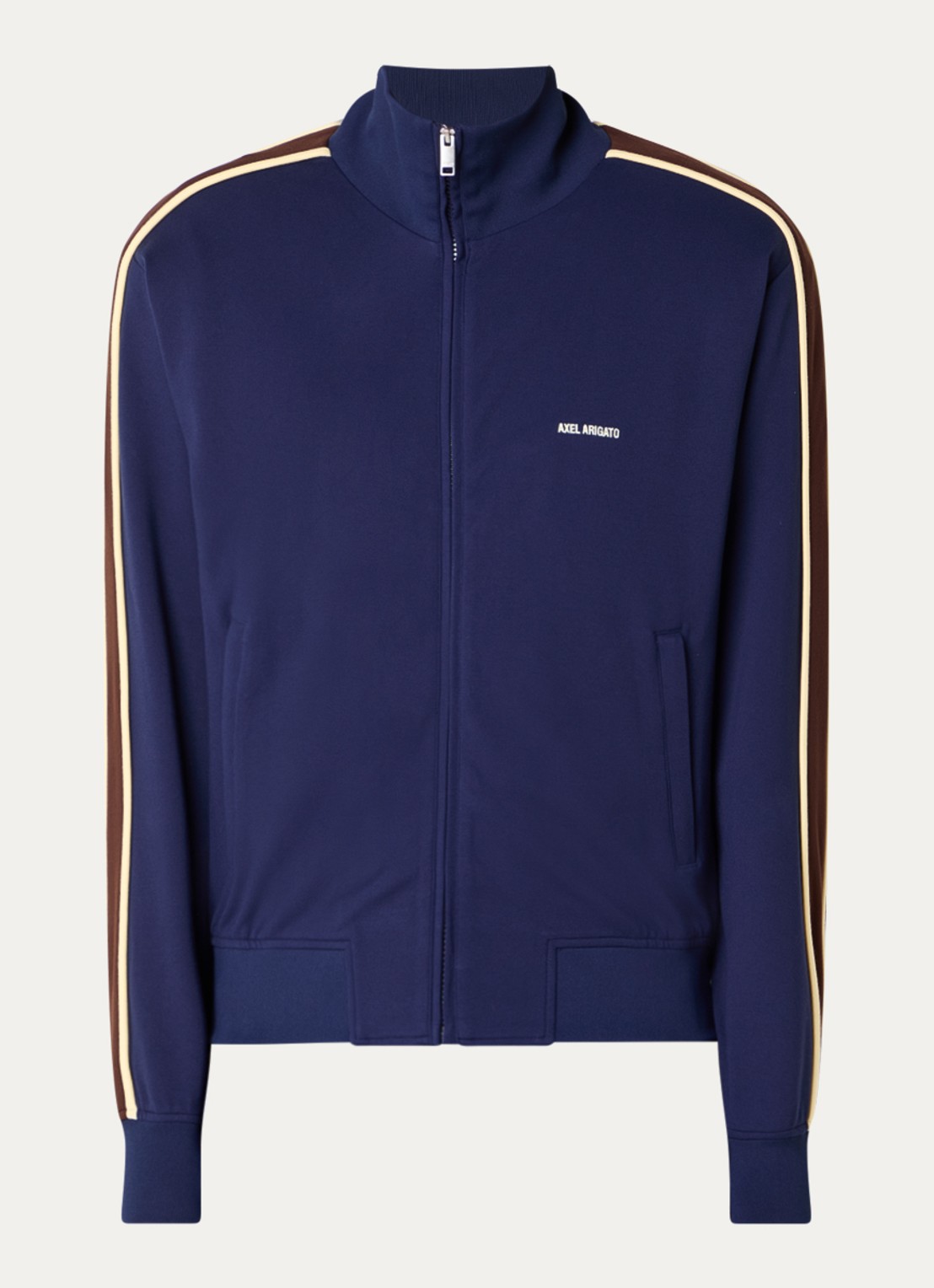 Axel Arigato Curb jack met steekzakken - voorkant 2 royalblauw