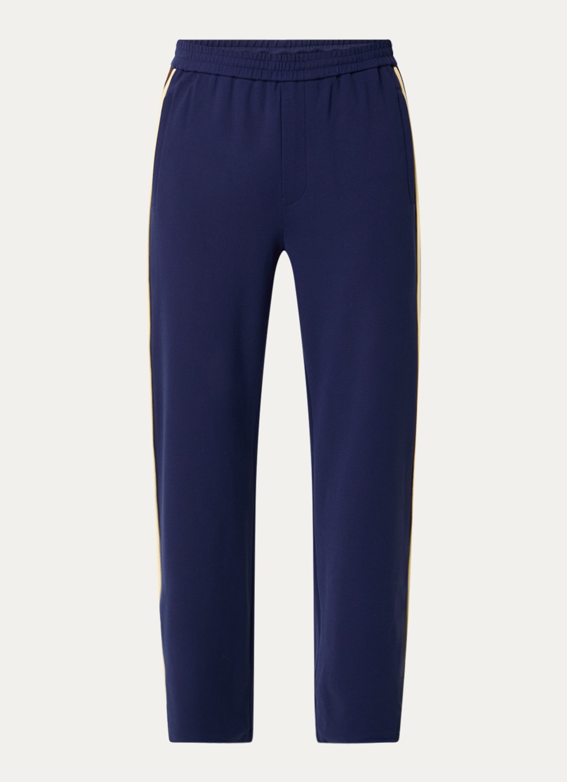 Axel Arigato Curb straight fit joggingbroek met steekzakken - voorkant royalblauw