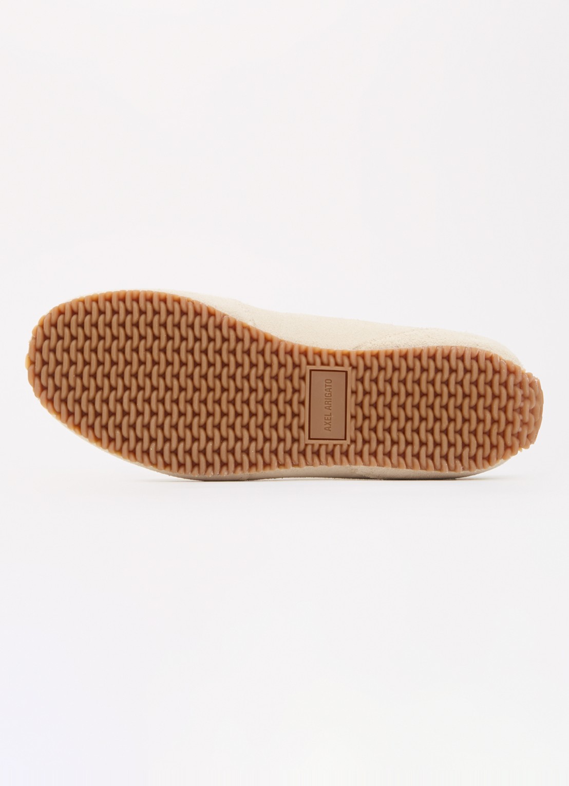 Axel Arigato Daze Runner sneaker van suède met logo - detail 4 creme