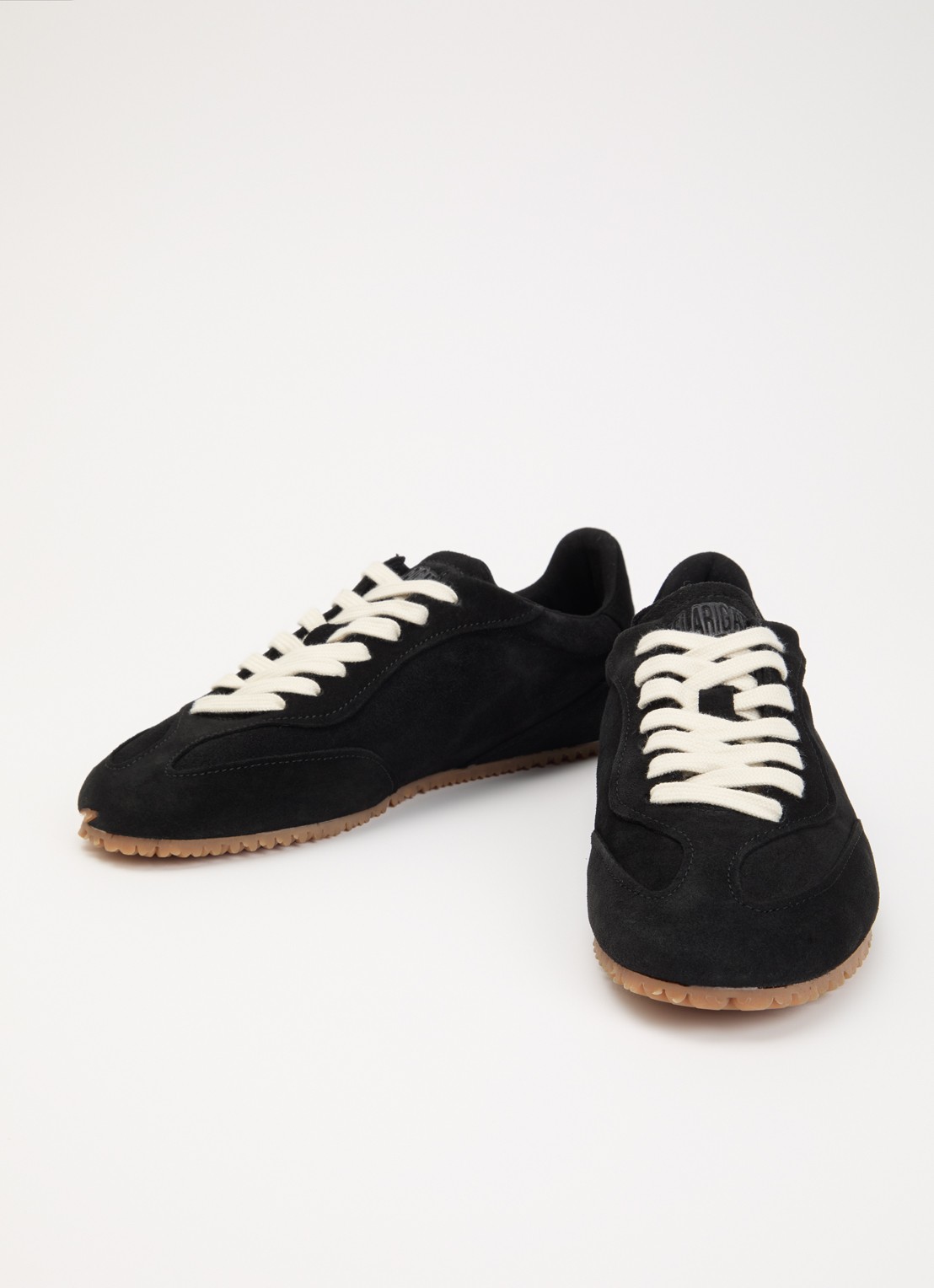 Axel Arigato Daze Runner sneaker van suède met logo - detail 2 zwart