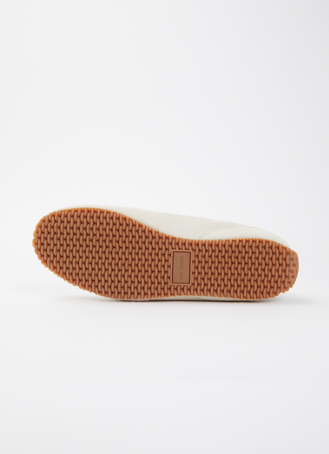 Axel Arigato Daze Runner sneaker van suède met logo - detail 5 creme
