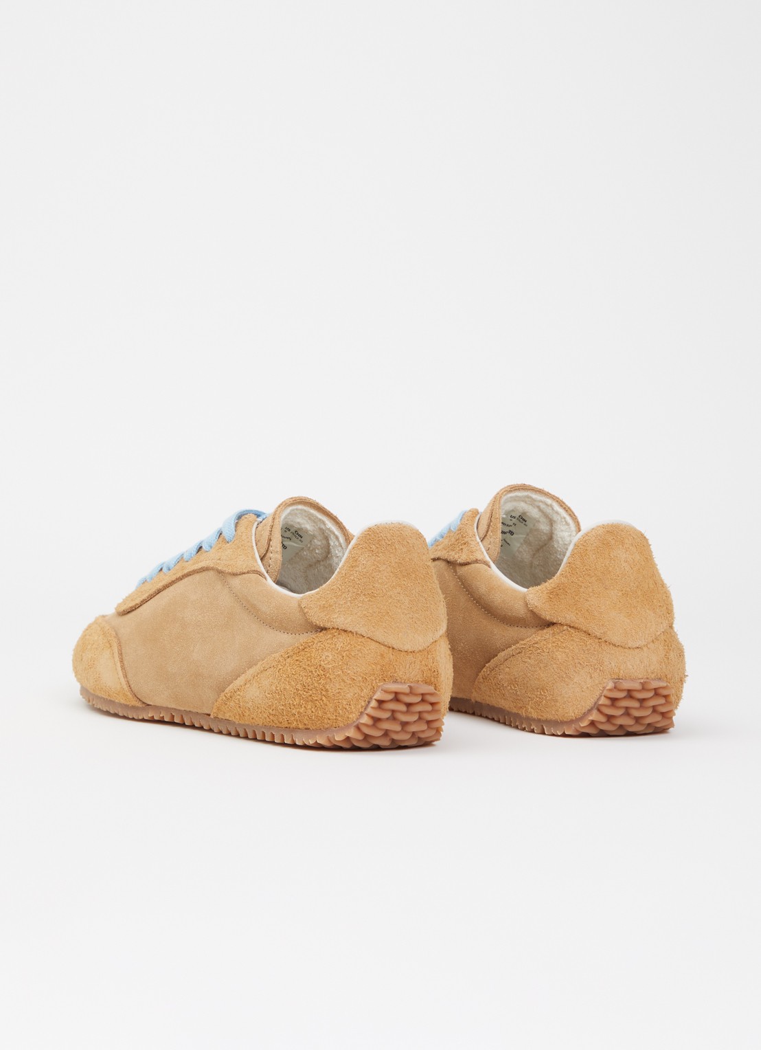 Axel Arigato Daze runner sneaker van suéde  - achterkant 4 beige
