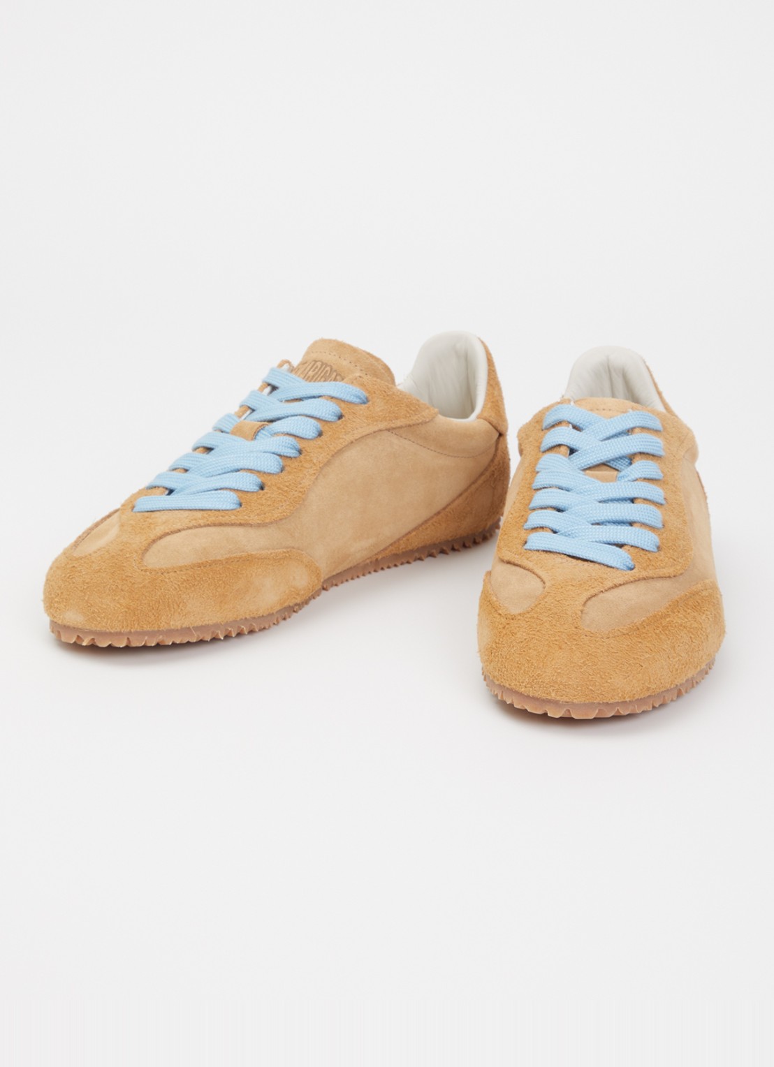 Axel Arigato Daze runner sneaker van suéde  - detail beige