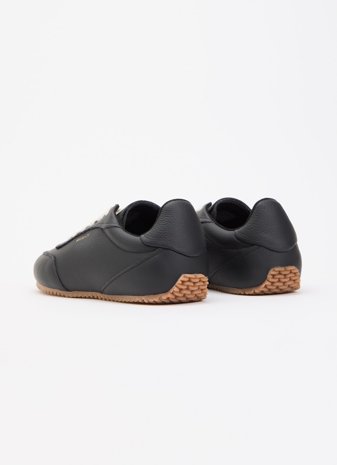 Axel Arigato Daze Runner sneaker van suède - achterkant zwart