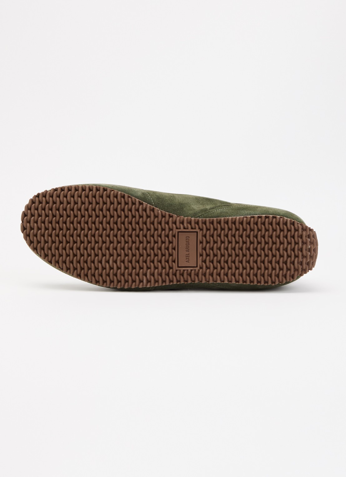 Axel Arigato Daze Runner sneaker van suède - detail 5 donkerkhaki