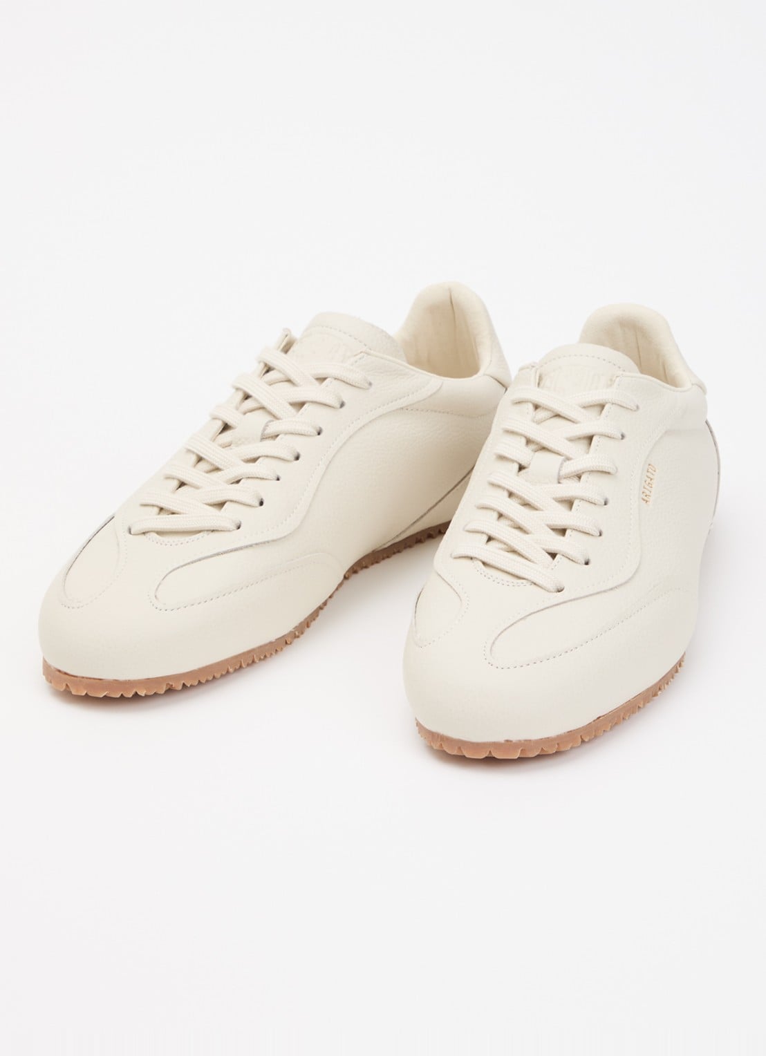 Axel Arigato Daze Runner sneaker van suède - detail gebroken wit
