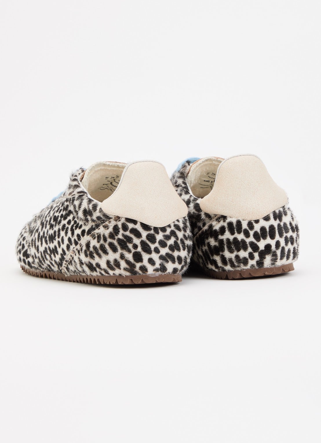 Axel Arigato Daze sneaker met panterprint - achterkant 4 gebroken wit