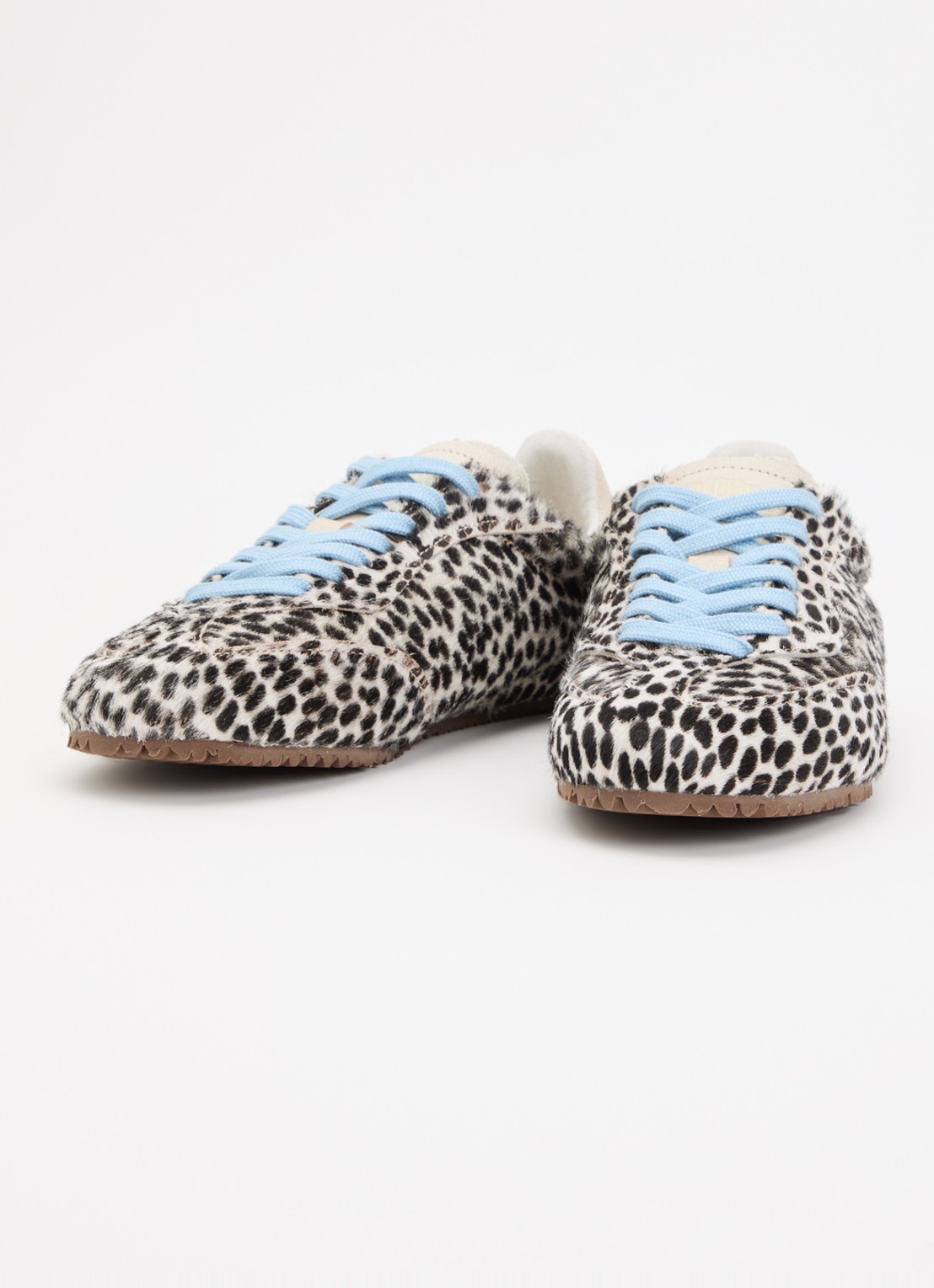 Axel Arigato Daze sneaker met panterprint - detail gebroken wit