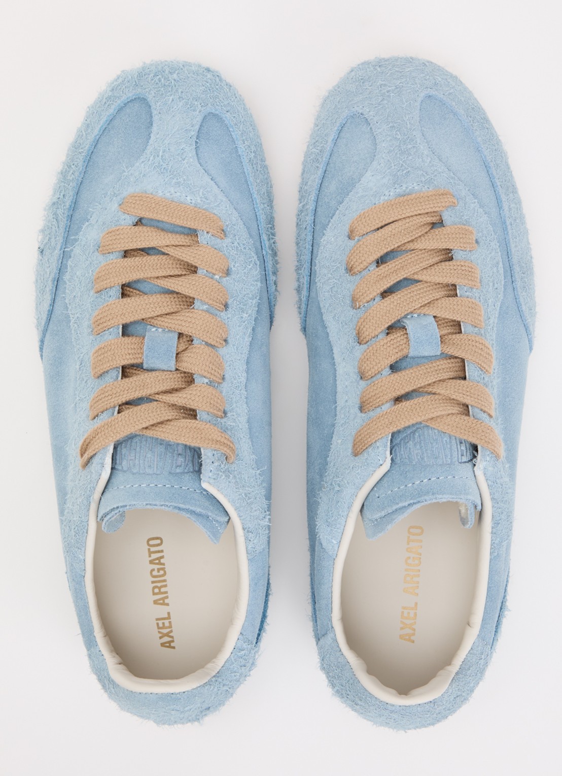 Axel Arigato Daze sneaker met suède details - detail 3 blauw