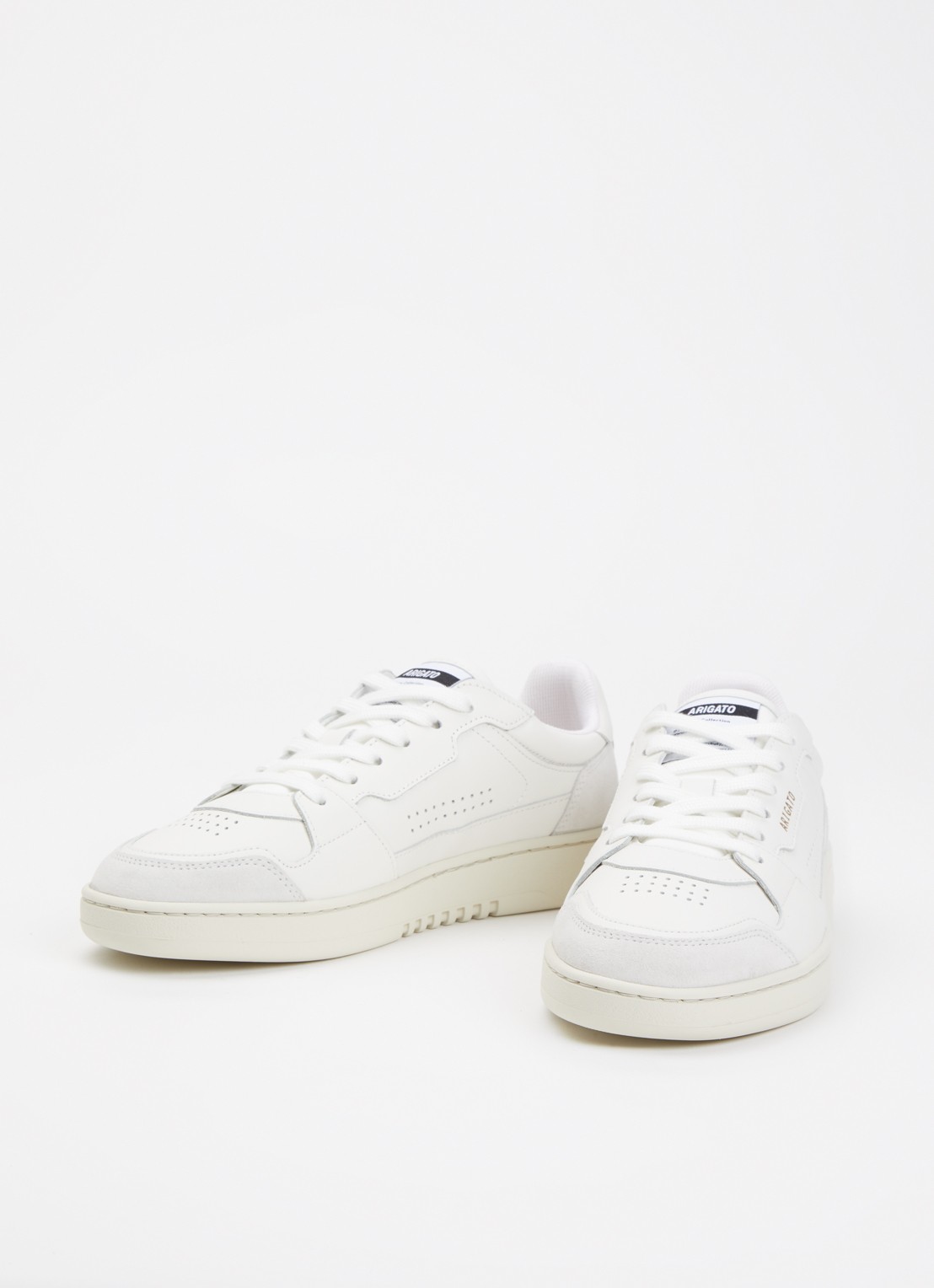 Axel Arigato Dice Lo sneaker van leer - detail 2 gebroken wit