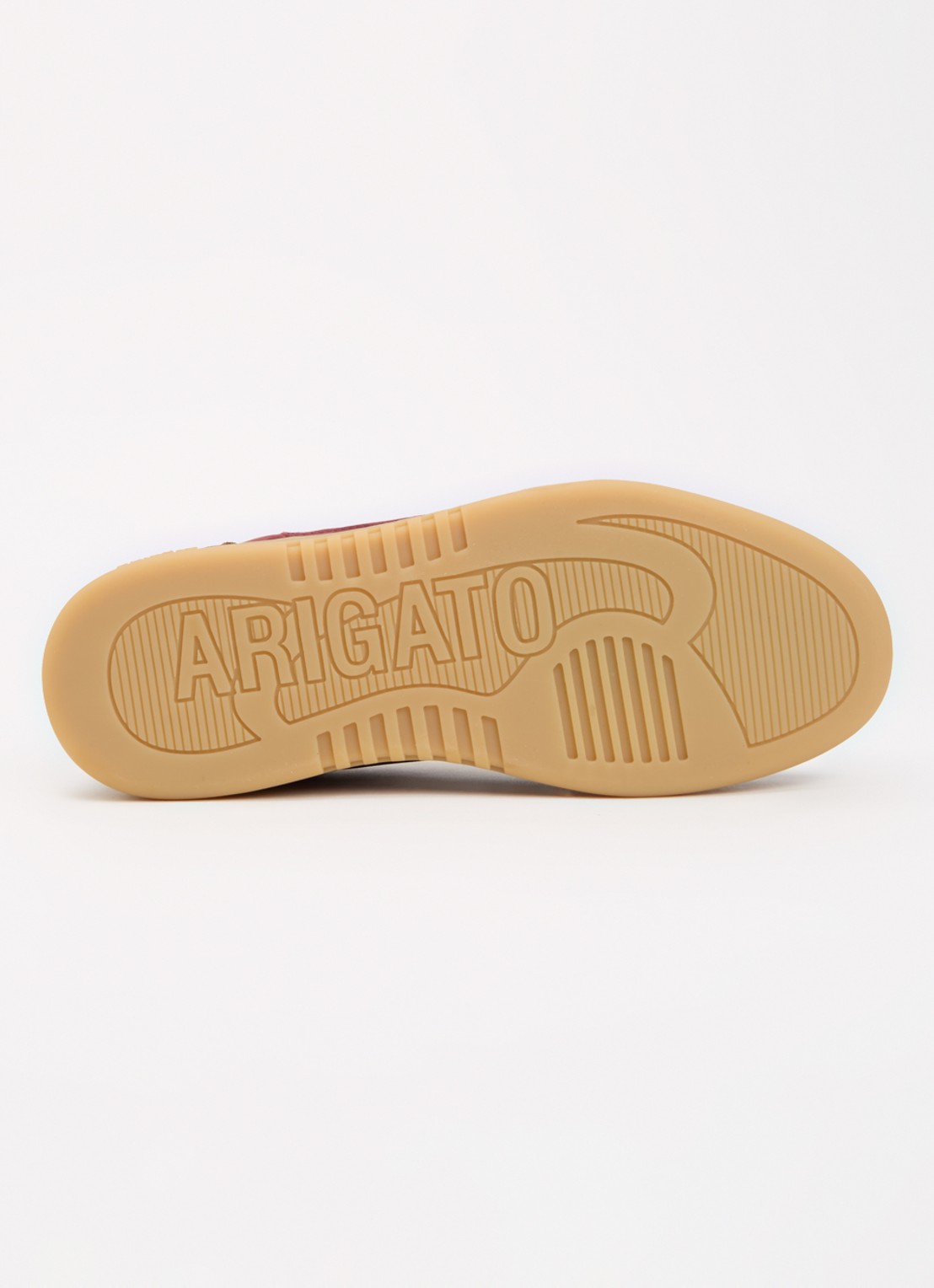 Axel Arigato Dice T-Toe sneaker van nubuck met suède details - detail 3 bordeauxrood