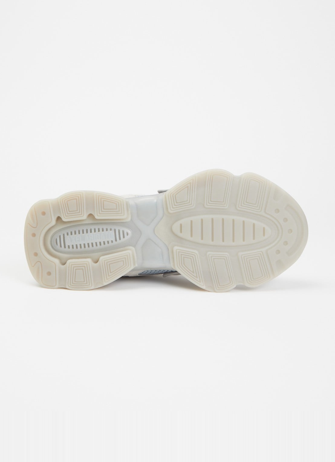 Axel Arigato Eris sneaker van leer met details van suède - detail 5 grijs