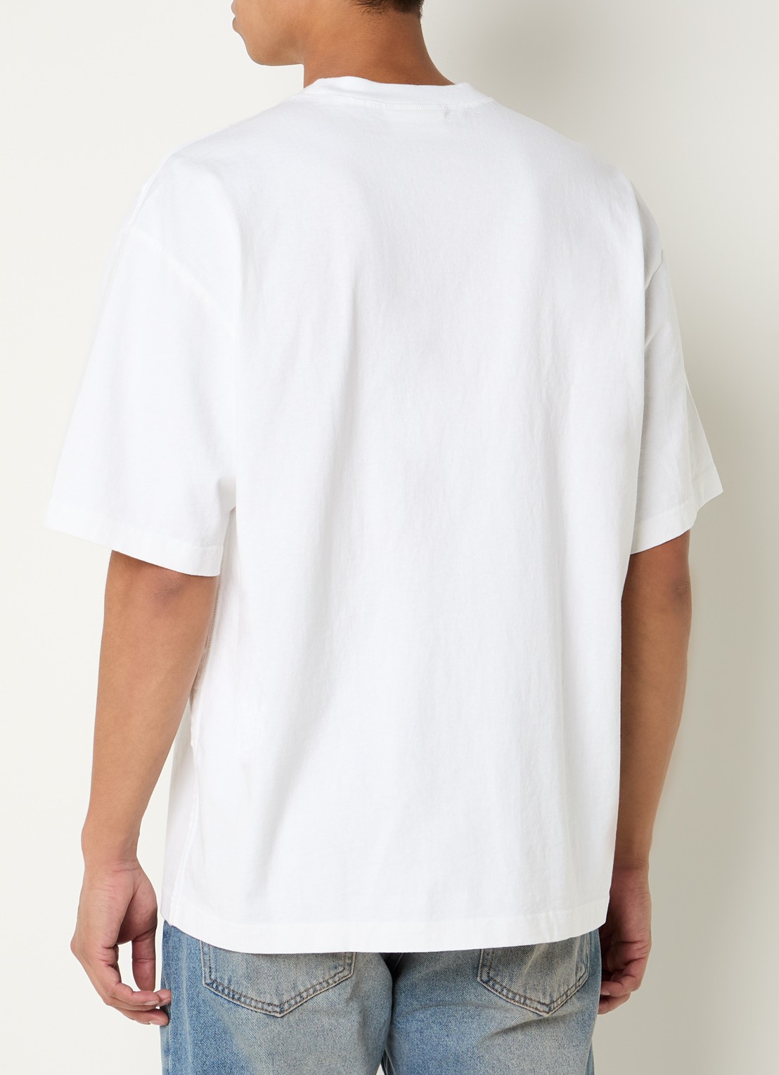 Axel Arigato Honor T-shirt met logo - achterkant wit