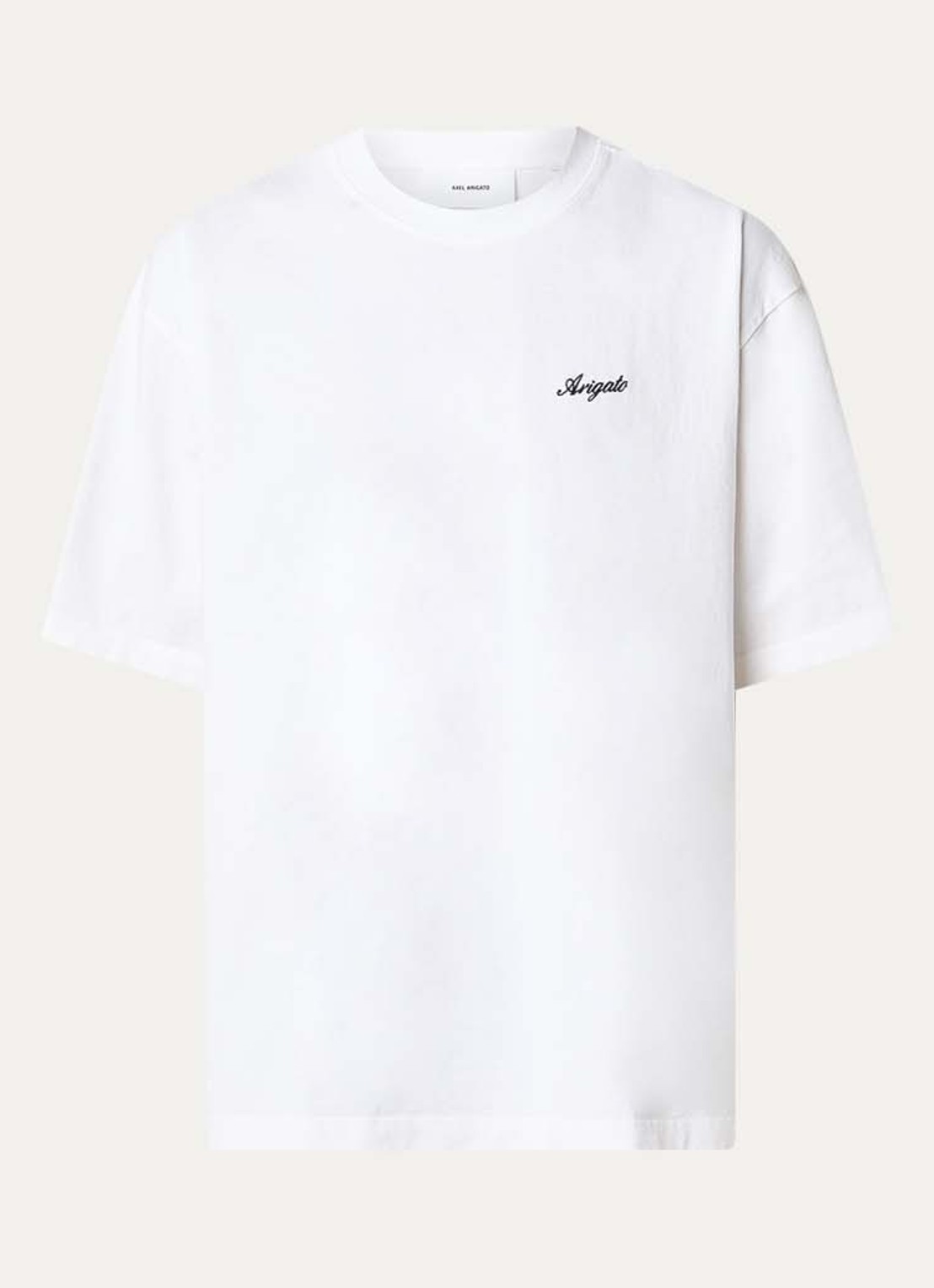 Axel Arigato Honor T-shirt met logo - voorkant 3 wit